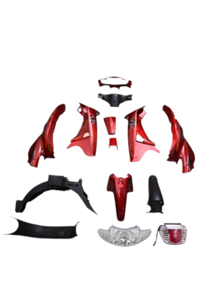 KAPORTA SET [KIRMIZI] [FAR+STOP DAHİL] MONDIAL SFC #65491