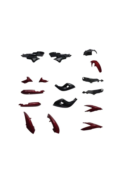 KAPORTA SET [KIRMIZI] MONDIAL DRIFT L #65537
