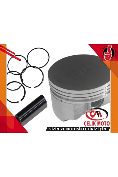 PISTON SET 65.50 MM PIM:13 CG150-CG200 #GMS6508-13STD ürün görseli 1