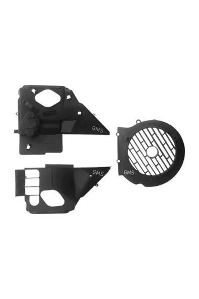 SCOOTER 125-150 CC MOTOR KORUMA VE FAN KAPAĞI SET #GMS4648 ürün görseli 1