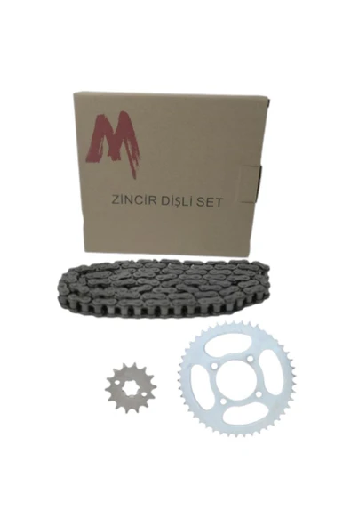 14T/45T 428 H X 118L ZİNCİR DİŞLİ SET YBR #35087 ürün görseli 1