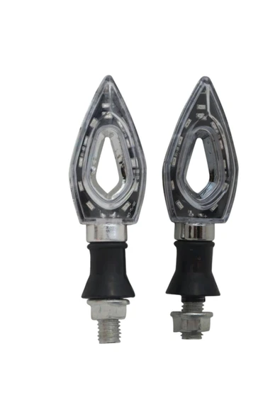 RT-072 LED SİNYAL (SARI IŞIK)[TAKIM] KROM - E BELGELİ #56825