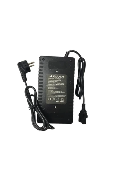 ELEKTRIKLI BISIKLET ŞARJ CİHAZI 60V 20AH ( 5 AKÜLÜ MODELLER İÇİN ) #BR.E-BIKE.0058