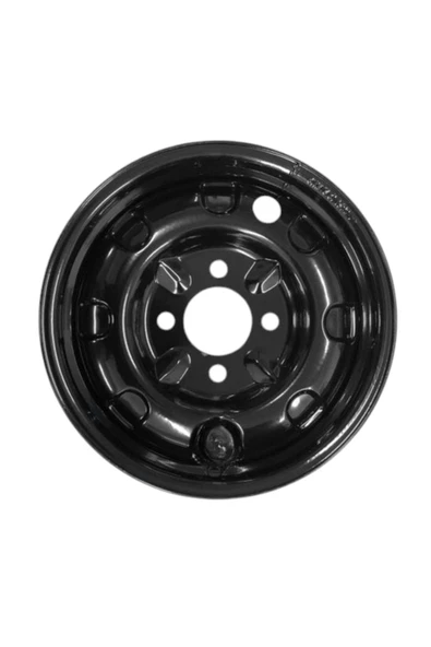 E.BİKE ÜÇ TEKERLİ JANT ARKA SİYAH 4.00X12 #GMS1993-S ürün görseli 1