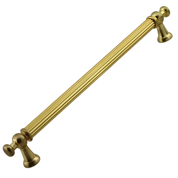 Osmanlı Metal Çizgili Altın Kulp 224 mm 22.4 cm Mobilya Çekmece Mutfak Dolabı Dolap Kapak Kulb Kulpu - 4