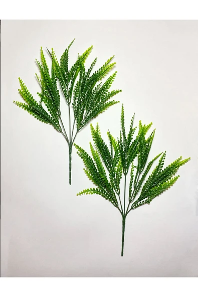 YASİMAYapayBitkiKabarıkSusamBitkisi Demeti 5 Dal Garnitür Aranjman Dikey Bahçe Saksı Yeşillik 40 Cm - Resim 3