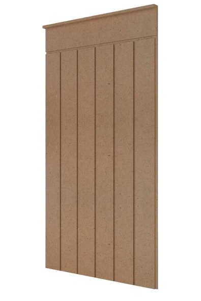petels Dekoratif Duvar Paneli ( 54 X 105 Cm ) Boyanabilir Ahşap Ham Mdf Duvar Paneli