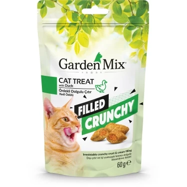 Garden Mix Ördekli İçi Dolgulu Kedi Ödülü 60Gr