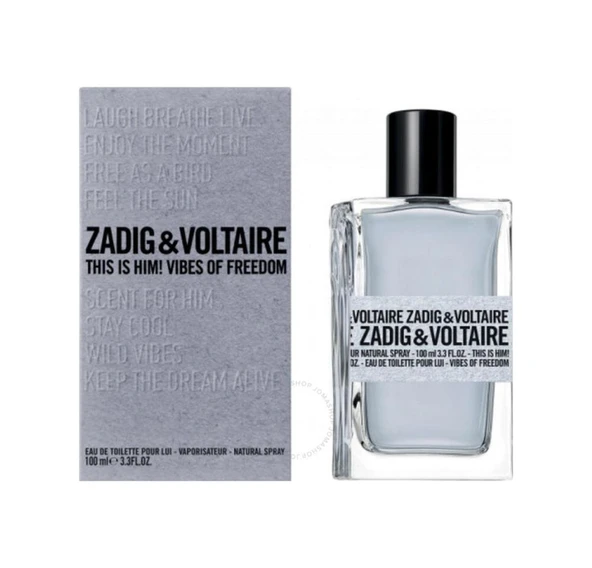 Zadig&Voltaire This İs Him Vibes Of Freedom Erkek Parfüm EDT 100 ML