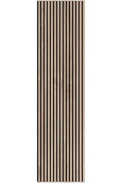 petels Miranda 60x245 Cm Ceviz Rengi Akustik Ahşap Duvar Paneli Silikon HEDİYE