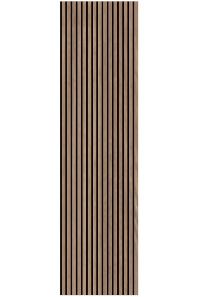 petels Palmira 60x245 Cm Meşe Renk Akustik Ahşap Duvar Paneli