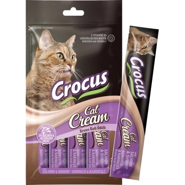 Crocus Somonlu Karıdeslı Kedı Kremaso 4-15 Gr