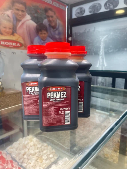 KOSKA ÜZÜM PEKMEZİ 390 GR KOLİ 12 ADET - Resim 3