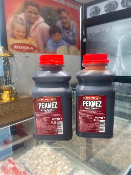 KOSKA ÜZÜM PEKMEZİ 390 GR KOLİ 12 ADET - Resim 4