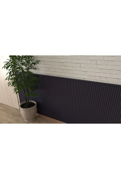 wood life Dekoratif Duvar Paneli 54 X 105 Cm Boyanabilir Ahşap 6 Mm Ham Mdf Duvar Paneli - 3