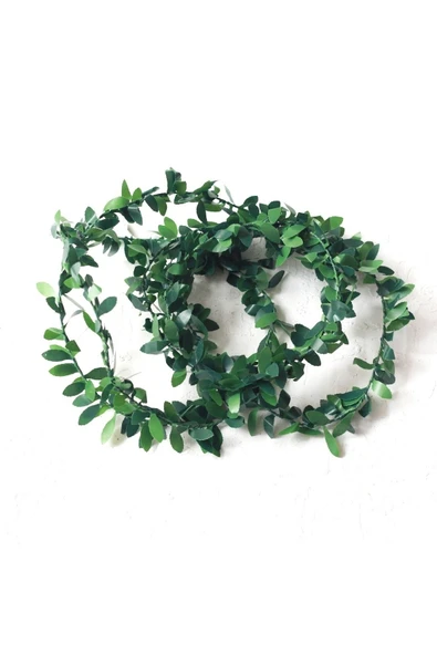 7 mt YAPAY TAÇ TEL SARMAŞIK, ÇİÇEK SÜS TEL SARMAŞIK ,ŞERİT TEL SARMAŞIK, - Resim 3