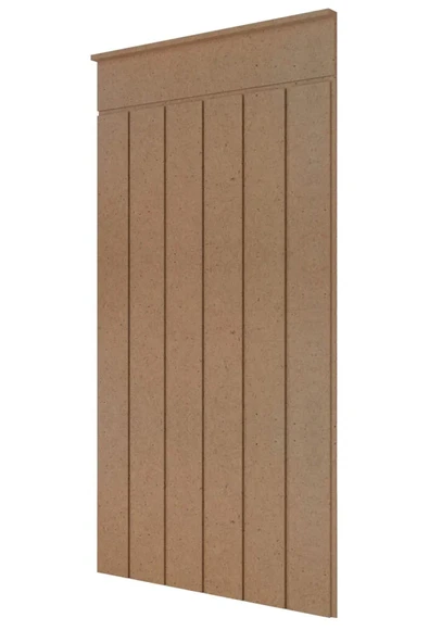 Decocraft Dekoratif Duvar Paneli ( 54 X 105 Cm ) Boyanabilir Ahşap 8 Mm Ham Mdf Duvar Paneli - 3