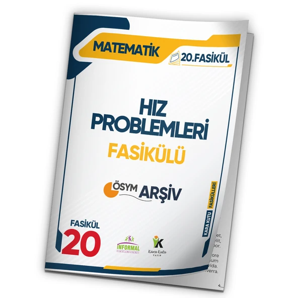 2025 KPSS Matematik Hız Problemleri ÖSYM Çıkmış Soru Bankası Modüler Set Çözümlü 20.Fasikülü