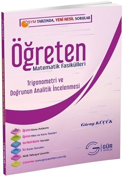 Gür Yayınları Matematik Fasikülleri Trigonometri ve Doğrunun Analitik İncelenmesi