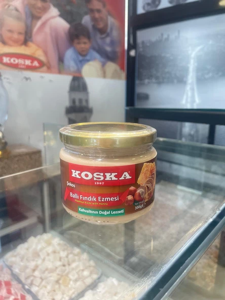 KOSKA BALLI FINDIK EZMESİ 300 GR KOLİ 12 ADET