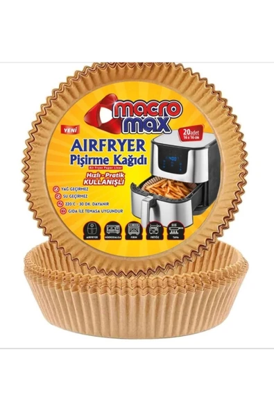 Airfryer Pişirme Kağıdı 20'li - 2