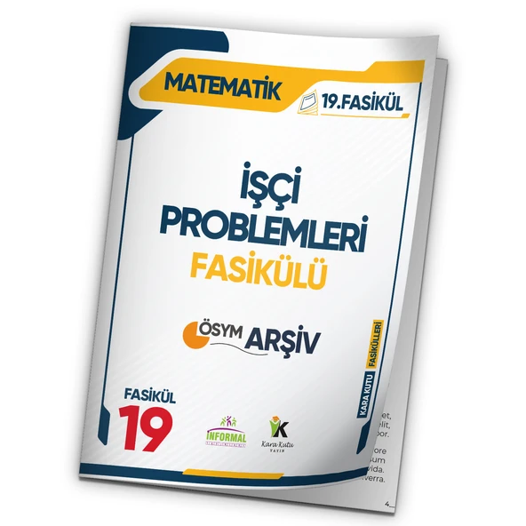 2025 DGS Matematik İşçi Problemleri ÖSYM Çıkmış Soru Bankası Modüler Set Çözümlü 19.Fasikülü