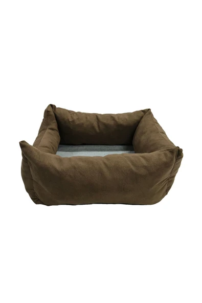 Chocolate Büyük Pet Kedi & Köpek Yatağı Ayrı Kullanılabilir Minderli - 4