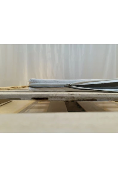 Space Yıkanabilir Kılıflı Yüksek Dns Gri Sünger Kanepe, Koltuk, Yatak Pedi & Şiltesi Topper 120x200 - 3