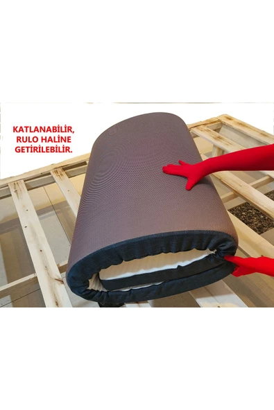 Titanic Yıkanabilir Kılıflı Soft Sünger Hassaslığı Kanepe, Koltuk, Yatak Pedi & Şiltesi Topper 90x190 - 7