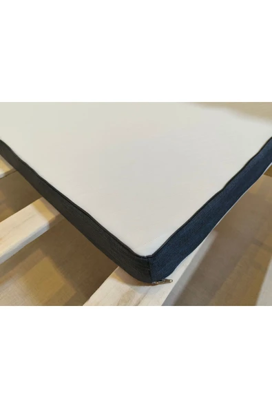 Titanic Yıkanabilir Kılıflı Soft Sünger Hassaslığı Kanepe, Koltuk, Yatak Pedi & Şiltesi Topper 90x190 - 3