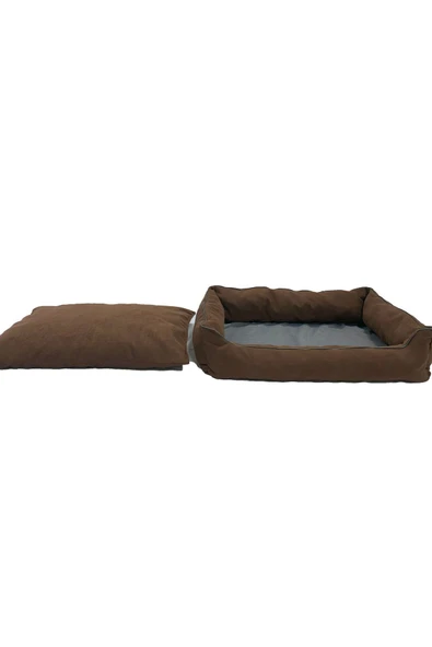 Gofret Pet Kedi & Köpek Yatağı Ayrı Kullanılabilir Minderli - 7