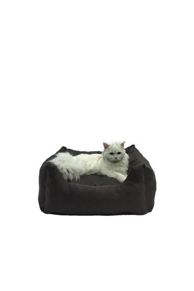 Cocoa Büyük Pet Kedi & Köpek Yatağı Ayrı Kullanılabilir Minderli 60x60x60x60 - 7
