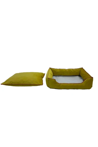King Pet Kedi & Köpek Yatağı Ayrı Kullanılabilir Minderli - 6