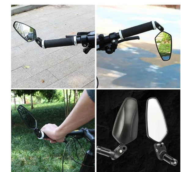 BİSİKLET SCOOTER E-BIKE GENİŞ AÇILI AYNA GİDON SONU FONKSİYONEL - 2