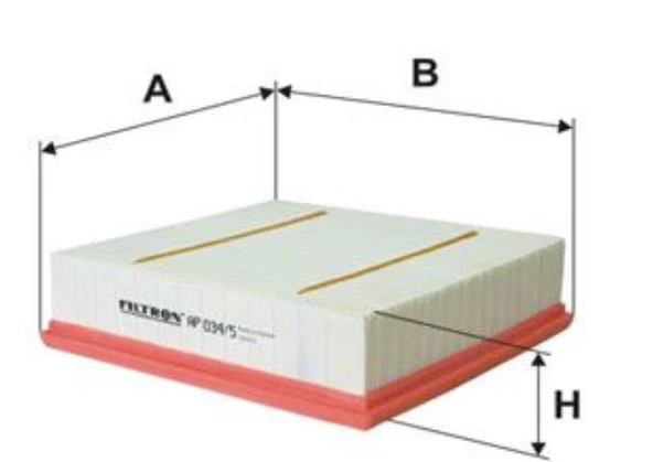 HAVA FILTRESI X156 13> X117 15>19 W176 12>18 W246 11>18 C117 13>18 ürün görseli 1