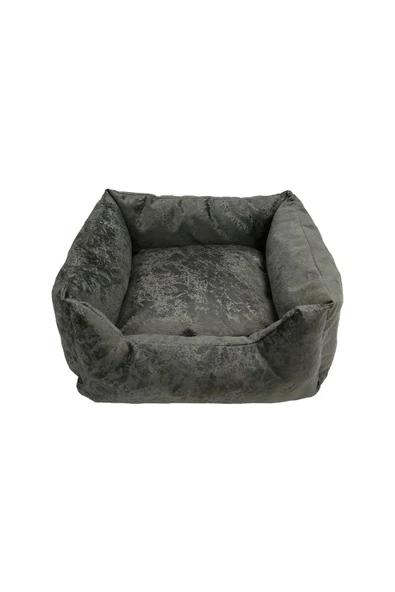 Moon Büyük Pet Kedi & Köpek Yatağı Ayrı Kullanılabilir Minderli 60x60x60x60