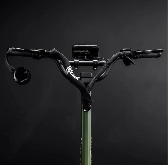 YUVARLAK Geniş Açı Bisiklet -Scooter Gidon Aynası - Dikiz Aynası Bisiklet Aksesuarı Bisiklet Ayna(adet fiyatı) - 2