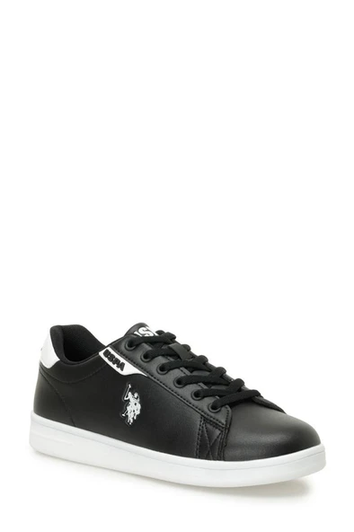 U.S. Polo Assn. COSTA WMN 5FX 101946723 Kadın Sneaker Ayakkabı Siyah Beyaz 36-40