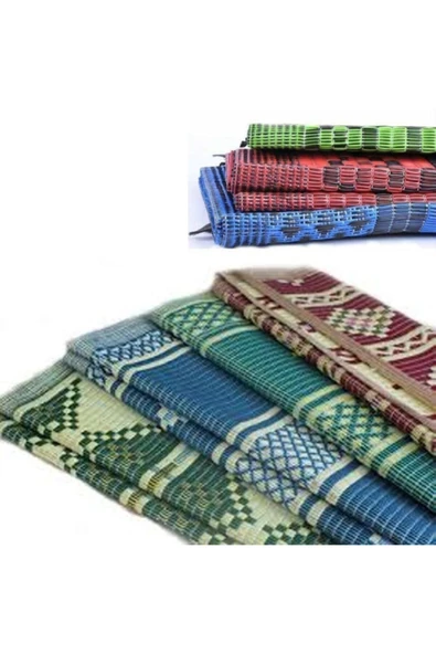 Plastik Hasır Savan Piknik Kilimi Cami Hasırı 180 X 360 Hasır - 3