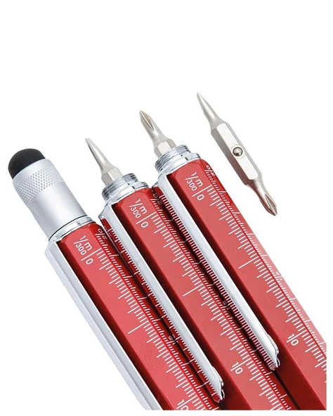 Monteverde One Touch Tool Tükenmez Kalem Kırmızı - 3