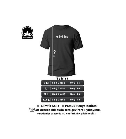 Unisex White Angel Baskılı T-shirt - 5