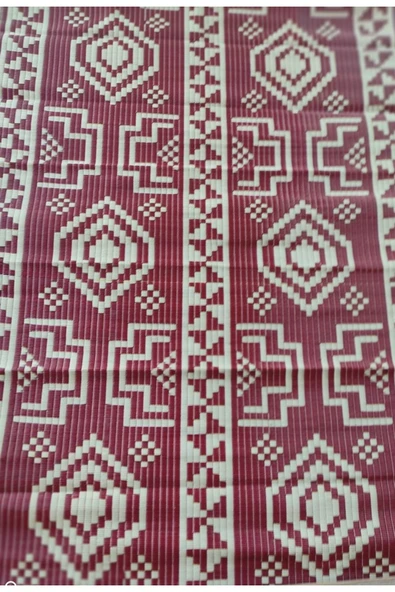 1. Sınıf Plastik Hasır 180x230 Savan Piknik Kilimi Cami Hasırı Yeni Desenli - 5