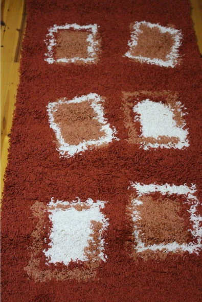 1 Sınıf Yumuşak Peluş Post Shaggy K.terra Koridor Yolluk Halısı 14 Mm Kalınlığında - 2