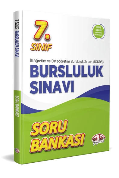 7. Sınıf Bursluluk Sınavı Soru Bankası Editör Yayınları - 2