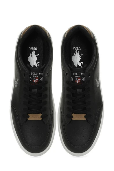U.S. Polo Assn. NOAH 5FX 101947859 Erkek Sneaker Ayakkabı Siyah 40-45 - 4