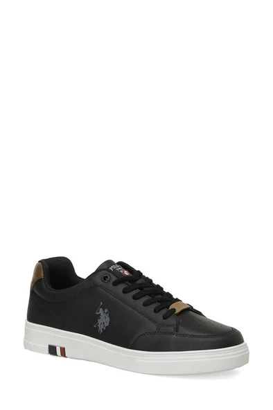 U.S. Polo Assn. NOAH 5FX 101947859 Erkek Sneaker Ayakkabı Siyah 40-45 - 2