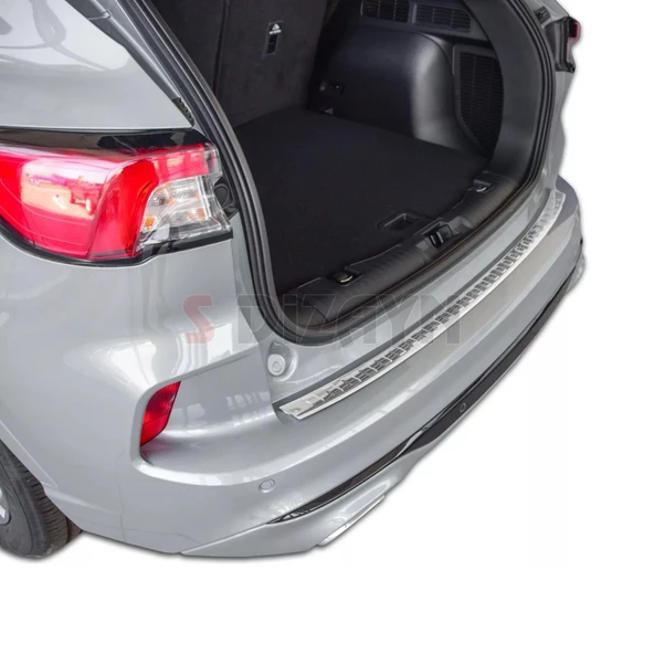 S-Dizayn Ford Kuga 3 Krom Arka Tampon Eşiği 2020 Üzeri - Resim 8