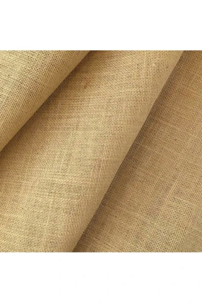 Jüt Kanaviçe 5 Metre - Hasır Çuval - Natural Jüt Kumaş - En 1 Metre Boy 5 Metre - 10 Ons Sıklığında
