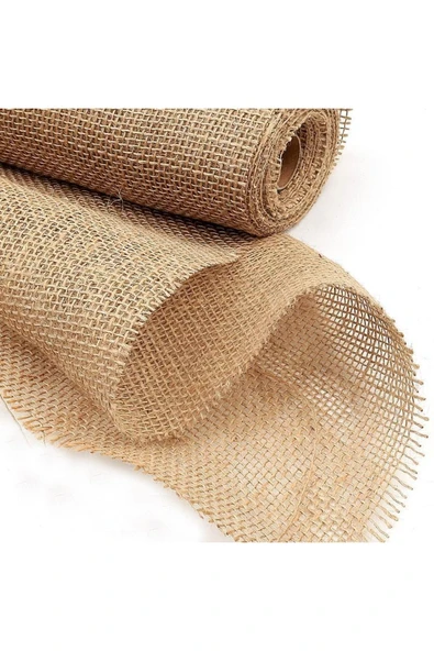 Jüt Kanaviçe 3 Metre - Hasır Çuval - Natural Jüt Kumaş - En 1 Metre Boy 3 Metre - 7 Ons Sıklığında - Resim 2