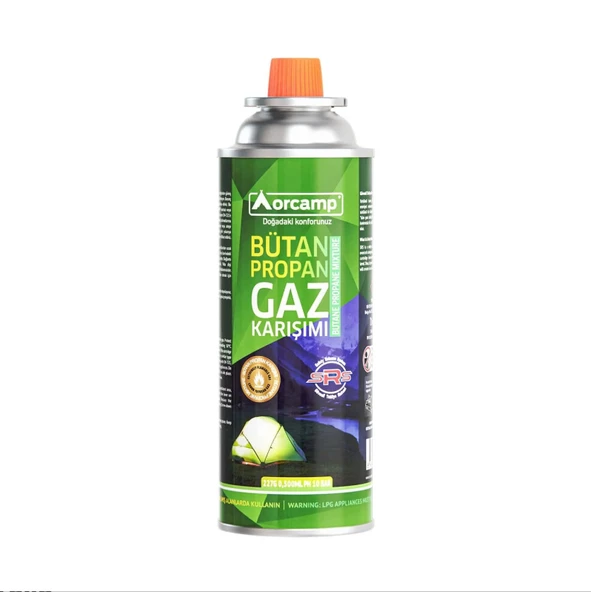 ORGAZ SİBOPLU GAZ KARTUŞU (TÜP) 227 GR KTS-227